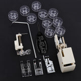 Maxbell 1 Set Low Shank Sewing Machine Presser Feet Set For Domestic Sewing Machines