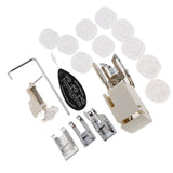 Maxbell 1 Set Low Shank Sewing Machine Presser Feet Set For Domestic Sewing Machines