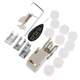 Maxbell 1 Set Low Shank Sewing Machine Presser Feet Set For Domestic Sewing Machines