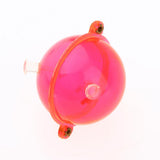 Maxbell 5pcs Double Hole Round Fishing Bobber Air-lock Floats Indicator 32mm