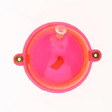 Maxbell 5pcs Double Hole Round Fishing Bobber Air-lock Floats Indicator 32mm