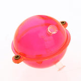 Maxbell 5pcs Double Hole Round Fishing Bobber Air-lock Floats Indicator 32mm