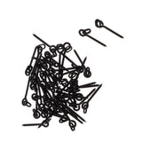 Maxbell 50 Pieces Lengthened Carp Boilie Bait Screw Swivel Fishing Terminal Tackle