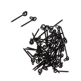 Maxbell 50 Pieces Lengthened Carp Boilie Bait Screw Swivel Fishing Terminal Tackle