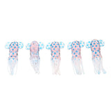 Max 5pcs Squid Baits Octopus Lures Soft Trolling Fishing Lures A