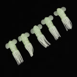 Max 5pcs Squid Baits Octopus Lures Soft Trolling Fishing Lures B