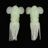 Max 5pcs Squid Baits Octopus Lures Soft Trolling Fishing Lures B
