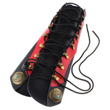 Max Archery Arm Guard Forearm Safety Protector for Traditional Bow Hunting Red