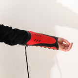 Max Archery Arm Guard Forearm Safety Protector for Traditional Bow Hunting Red