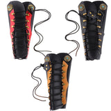 Max Archery Arm Guard Forearm Safety Protector for Traditional Bow Hunting Red