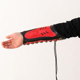 Max Archery Arm Guard Forearm Safety Protector for Traditional Bow Hunting Red