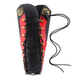 Max Archery Arm Guard Forearm Safety Protector for Traditional Bow Hunting Red