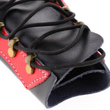 Max Archery Arm Guard Forearm Safety Protector for Traditional Bow Hunting Red