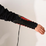 Max Archery Arm Guard Forearm Safety Protector for Traditional Bow Hunting Red