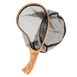 Maxbell Fly Fishing Landing Net Mesh Trout Catch & Release Foldable Net with Handle