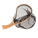 Maxbell Fly Fishing Landing Net Mesh Trout Catch & Release Foldable Net with Handle