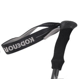 Maxbell Foldable Hiking Trekking Pole 5 Section Adjustable Alpenstock Walking Stick