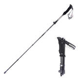 Maxbell Foldable Hiking Trekking Pole 5 Section Adjustable Alpenstock Walking Stick