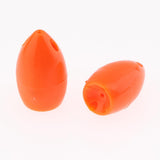 Max 10 Pieces Bombarda Sbirolino Floating Trout Pose Fly Fishing Floats Orange