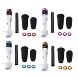 Max EVA Handle Kit Spray Painted Reel Seat DIY Fishing Rod Accessory Blue