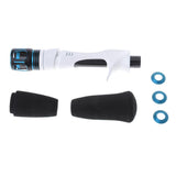 Max EVA Handle Kit Spray Painted Reel Seat DIY Fishing Rod Accessory Blue