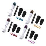 Max EVA Handle Kit Spray Painted Reel Seat DIY Fishing Rod Accessory Blue