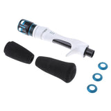 Max EVA Handle Kit Spray Painted Reel Seat DIY Fishing Rod Accessory Blue