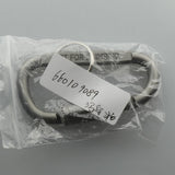 Max Durable Locking Climbing Carabiner D Shape Matte Silver Keychain Clip Type 1