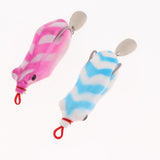 Max 5pcs Fishing Lures Snakehead Frog Fishing Lure for Blackfish with Spinner