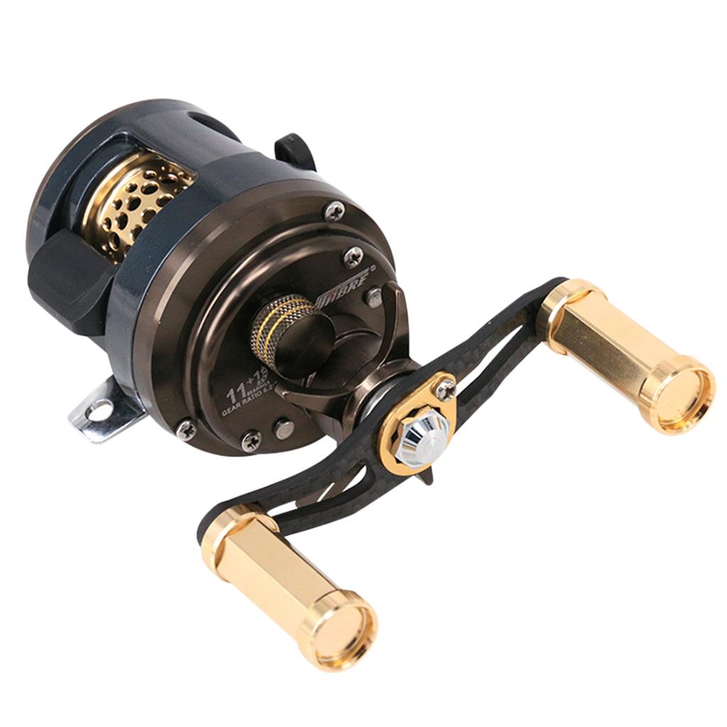 Max Saltwater Fishing Drum Reel Trolling Reels Baitcast Reel Right Hand