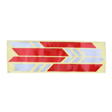 Max Night Riding Reflective Stickers Set for XiaoMi Scooter Pro White+White+Red