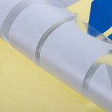 Max Night Riding Reflective Stickers Set for XiaoMi Scooter Pro White+Blue+White