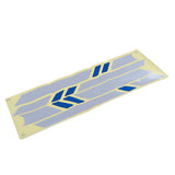 Max Night Riding Reflective Stickers Set for XiaoMi Scooter Pro White+Blue+White