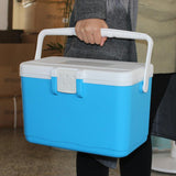 Max 8L Portable CoolBox Insulated Cooler Ice Food Drinks for Travel Outdoor Camp