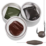 Max Soft Rig Tungsten Mud Fishing Leading Sinker Weight Terminal Tackle Brown