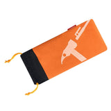 Max Camping Tent Pegs Hammer Nails Pouch Storage Bag Stuff Sack Orange