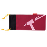 Max Camping Tent Pegs Hammer Nails Pouch Storage Bag Stuff Sack Wine Red