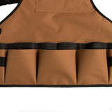 Max Waterproof Oxford Cloth Tool Bib Apron for Woodworking Gardening Carpenter