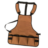 Max Waterproof Oxford Cloth Tool Bib Apron for Woodworking Gardening Carpenter