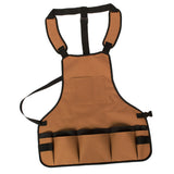 Max Waterproof Oxford Cloth Tool Bib Apron for Woodworking Gardening Carpenter
