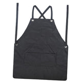 Max Heavy Duty Canvas Work Apron with Tool Pockets & Cross-Back Strap Adjustable