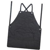 Max Heavy Duty Canvas Work Apron with Tool Pockets & Cross-Back Strap Adjustable
