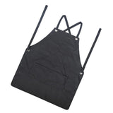 Max Heavy Duty Canvas Work Apron with Tool Pockets & Cross-Back Strap Adjustable