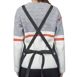Max Heavy Duty Canvas Work Apron with Tool Pockets & Cross-Back Strap Adjustable