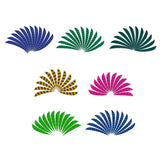 Max 12pcs 4inch Archery Feathers Fletches Right Wing Parabolic Yellow
