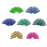 Max 12pcs 4inch Archery Feathers Fletches Right Wing Parabolic Yellow