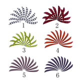 Max 12pcs 4inch Archery Feathers Fletches Right Wing Parabolic Cut Shape White