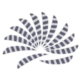 Max 12pcs 4inch Archery Feathers Fletches Right Wing Parabolic Cut Shape White