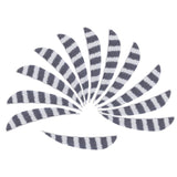 Max 12pcs 4inch Archery Feathers Fletches Right Wing Parabolic Cut Shape White