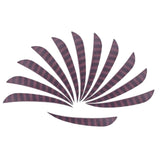 Max 12 Pieces 5 Inch Archery Arrow Feathers Fletchings Vanes Brown